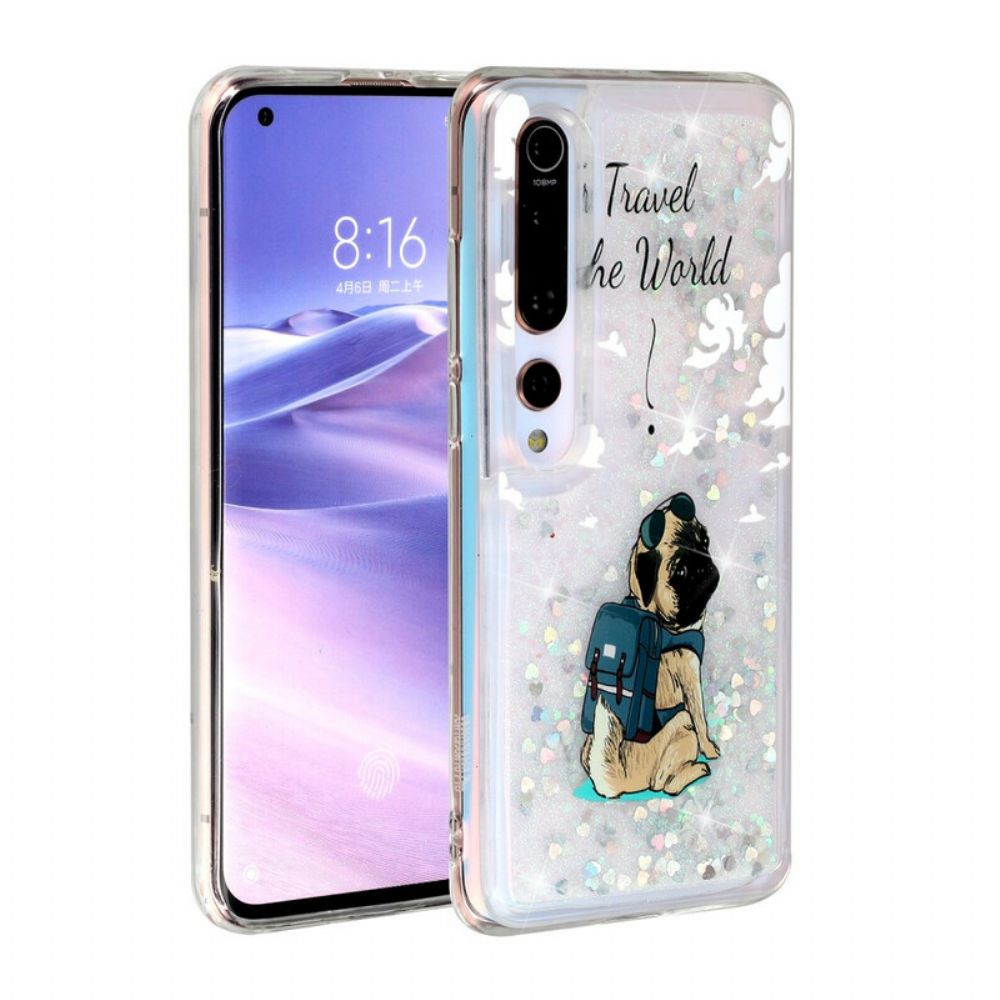 Hoesje voor Xiaomi Mi 10 / 10 Pro Glitterhond