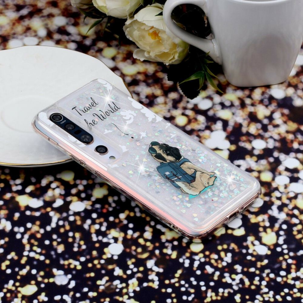 Hoesje voor Xiaomi Mi 10 / 10 Pro Glitterhond