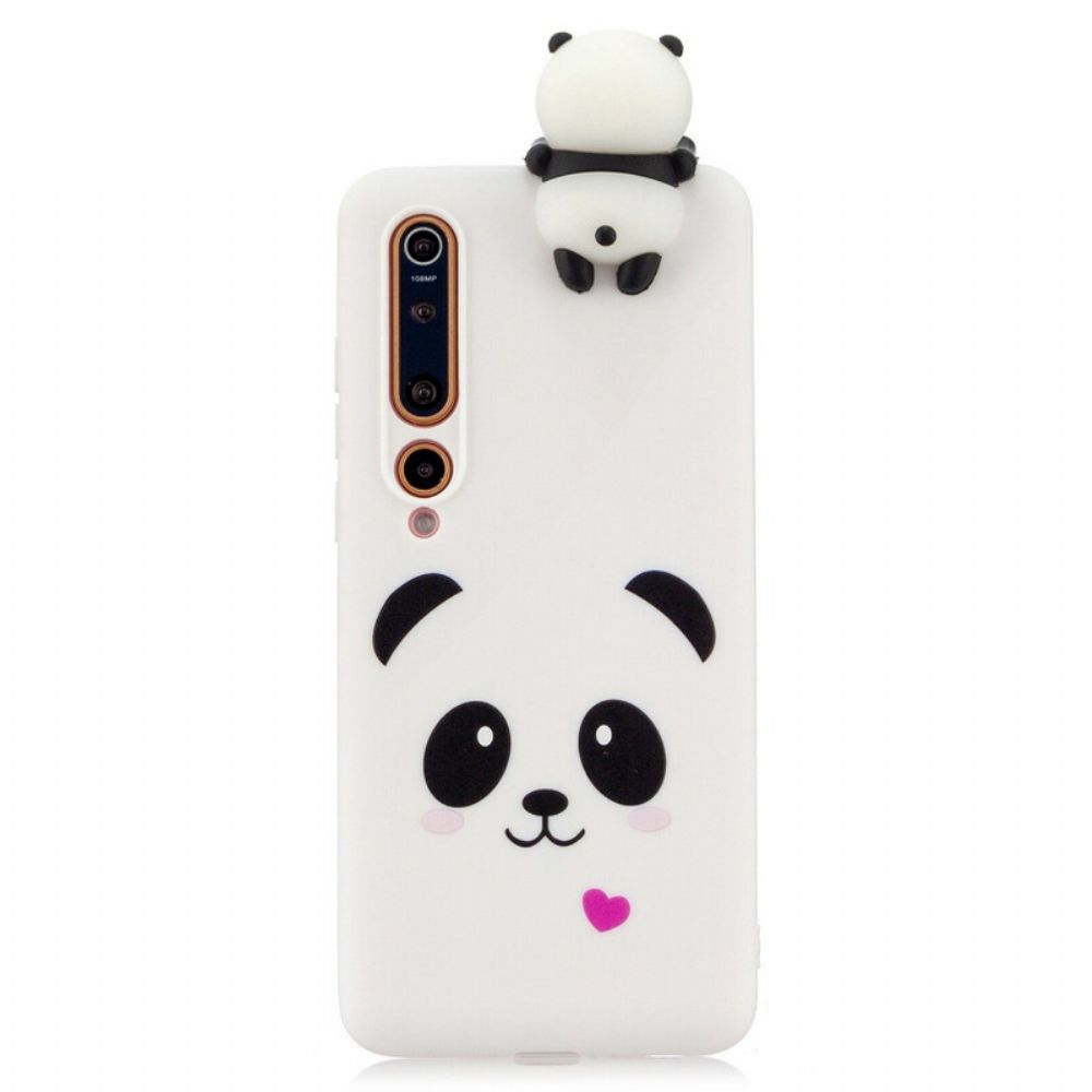 Hoesje voor Xiaomi Mi 10 / 10 Pro Liefde Panda 3d