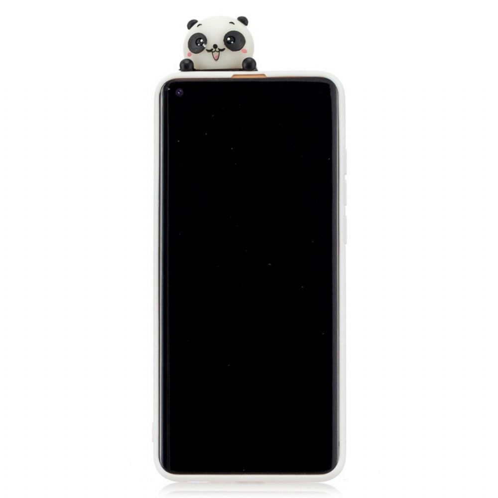 Hoesje voor Xiaomi Mi 10 / 10 Pro Liefde Panda 3d