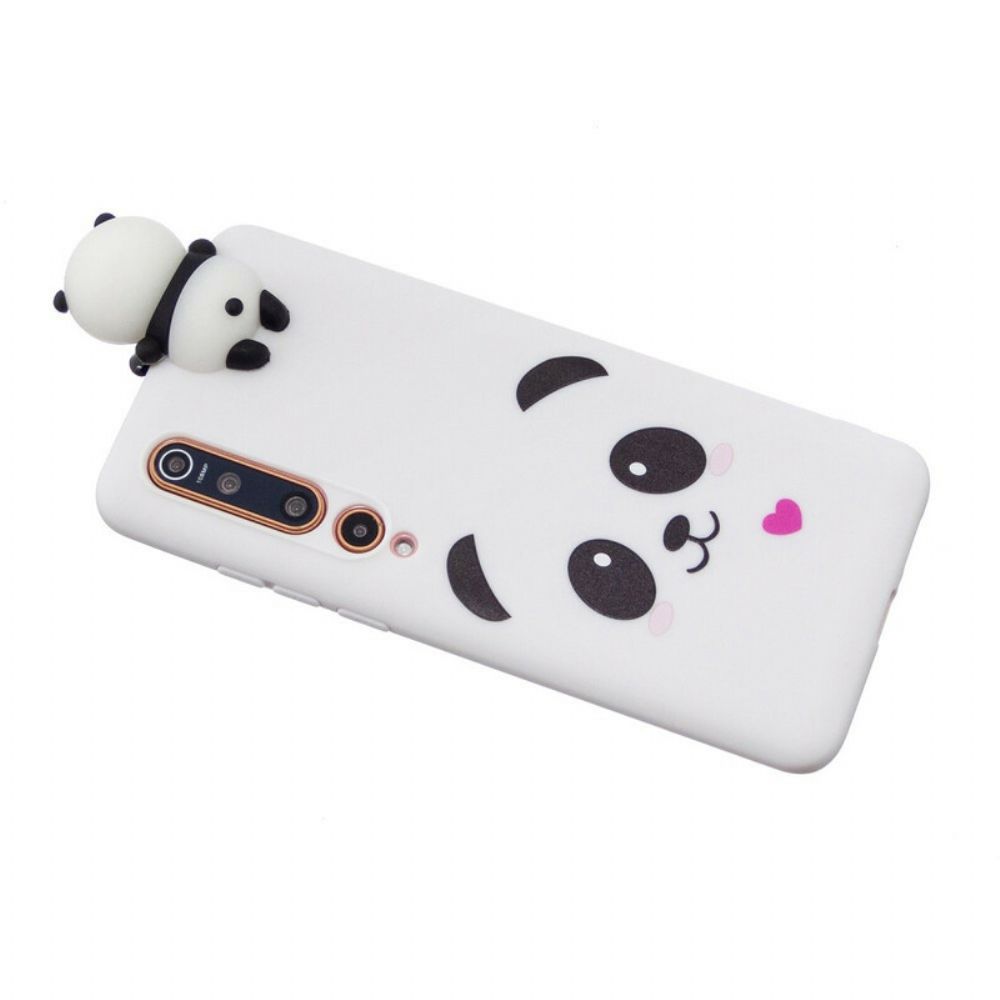 Hoesje voor Xiaomi Mi 10 / 10 Pro Liefde Panda 3d