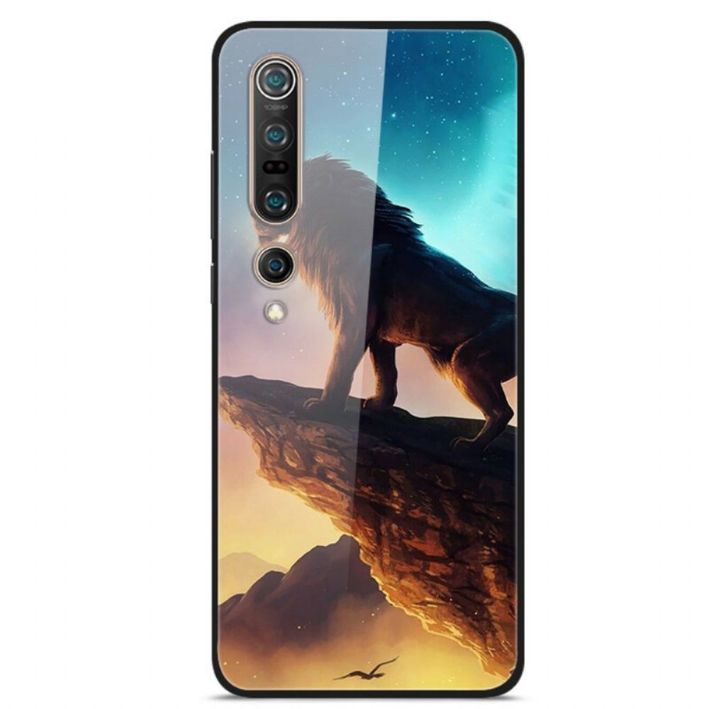 Hoesje voor Xiaomi Mi 10 / 10 Pro Lion King Gehard Glas