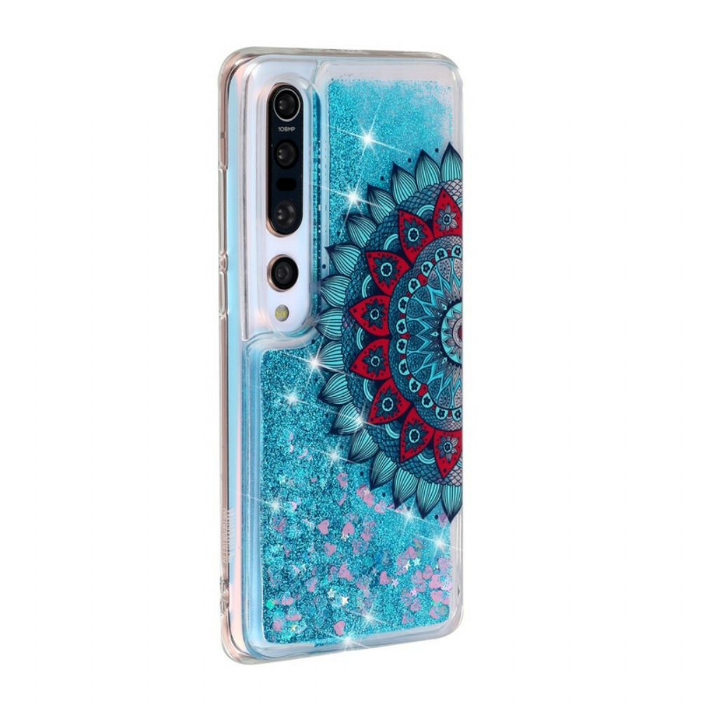 Hoesje voor Xiaomi Mi 10 / 10 Pro Mandala Met Pailletten