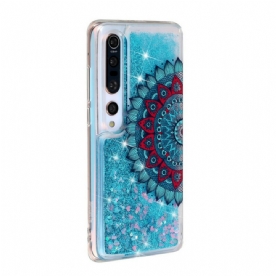 Hoesje voor Xiaomi Mi 10 / 10 Pro Mandala Met Pailletten