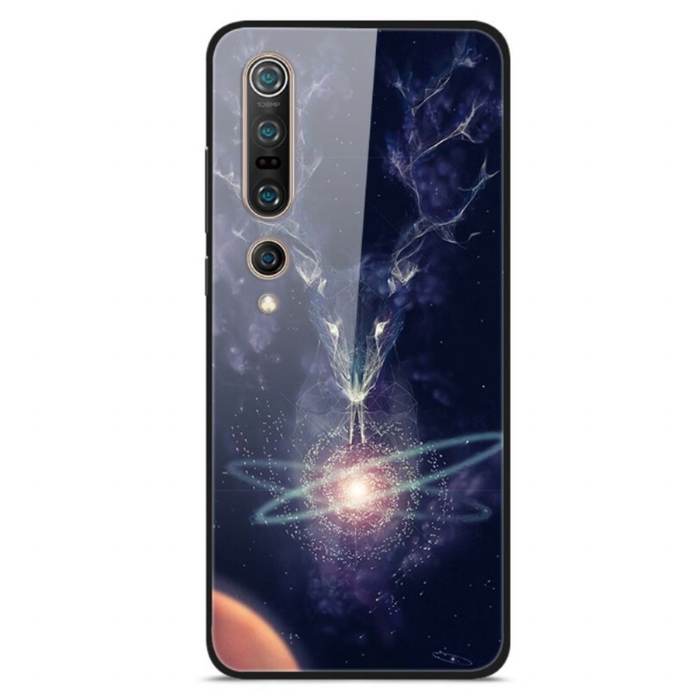 Hoesje voor Xiaomi Mi 10 / 10 Pro Sterrenhert Gehard Glas