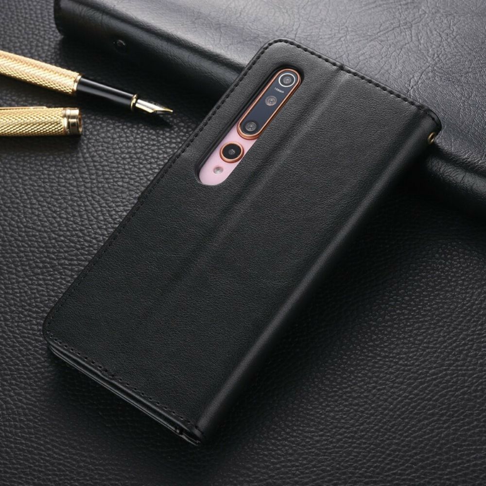 Leren Hoesje voor Xiaomi Mi 10 / 10 Pro Azns Kunstleer