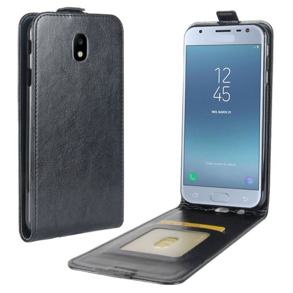 Folio-hoesje voor Samsung Galaxy J3 2017 Flip Case Opvouwbaar Leereffect