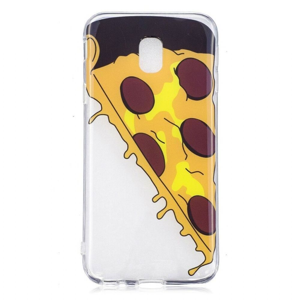 Telefoonhoesje voor Samsung Galaxy J3 2017 Hete Pizza