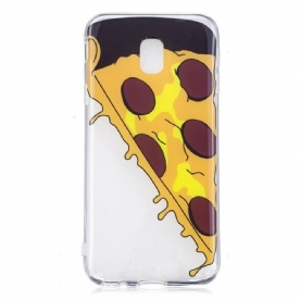 Telefoonhoesje voor Samsung Galaxy J3 2017 Hete Pizza