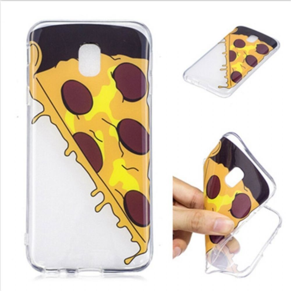 Telefoonhoesje voor Samsung Galaxy J3 2017 Hete Pizza