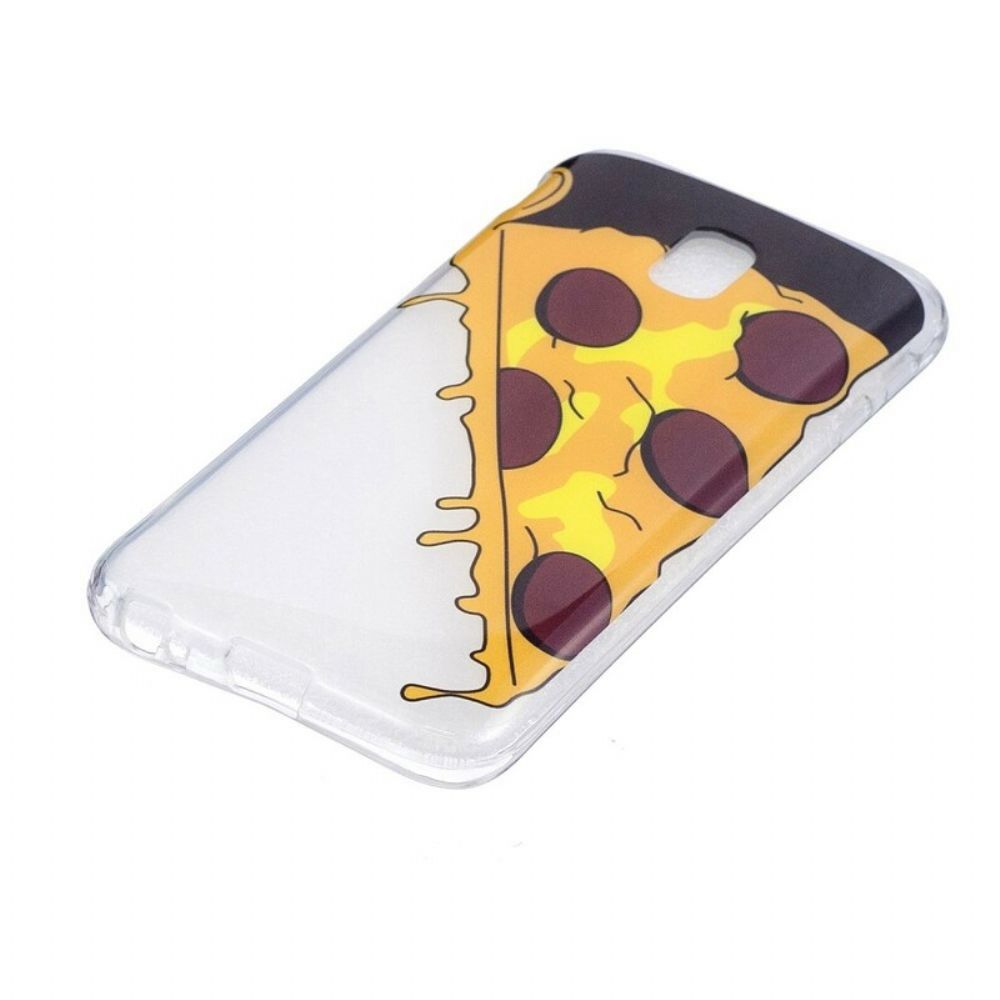 Telefoonhoesje voor Samsung Galaxy J3 2017 Hete Pizza