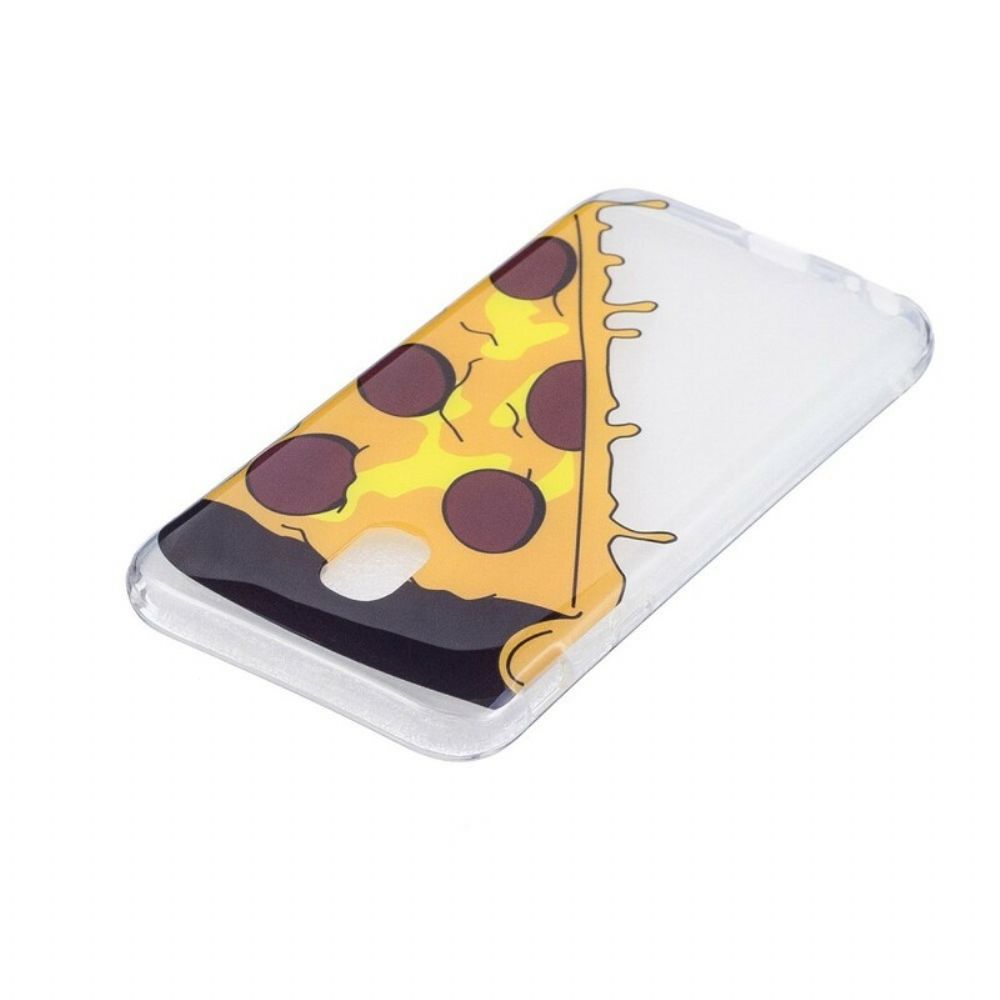 Telefoonhoesje voor Samsung Galaxy J3 2017 Hete Pizza