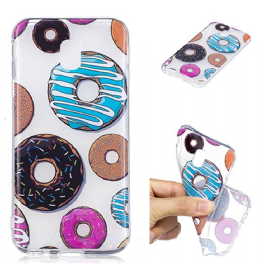 Telefoonhoesje voor Samsung Galaxy J3 2017 Lang Leve De Donuts