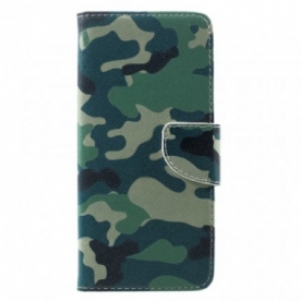 Folio-hoesje voor Samsung Galaxy S8 Plus Militaire Camouflage