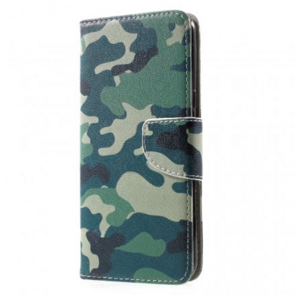 Folio-hoesje voor Samsung Galaxy S8 Plus Militaire Camouflage