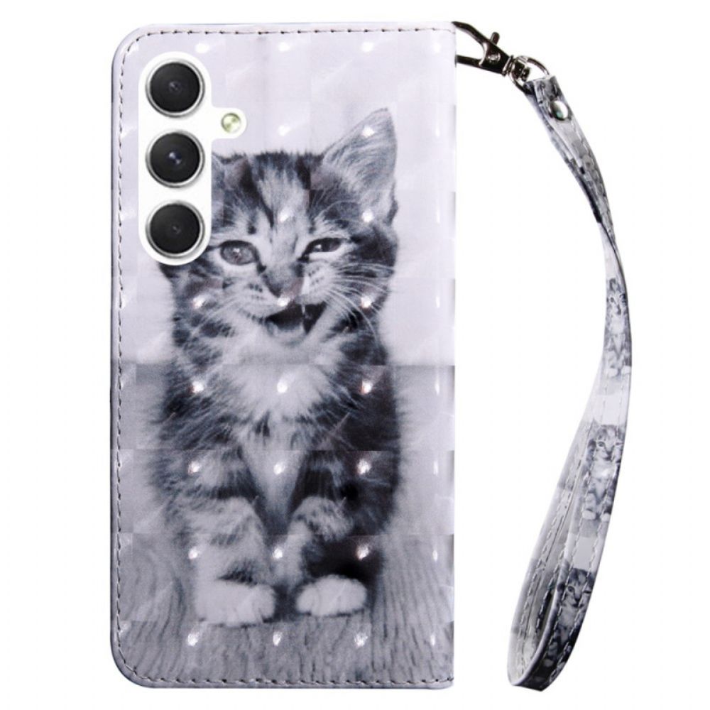 Bescherming Hoesje Samsung Galaxy S24 5g Kitten In Lanièr