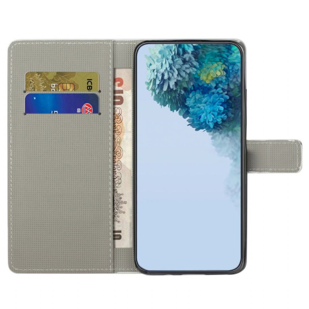 Flip Case Leren Samsung Galaxy S24 5g Lotus