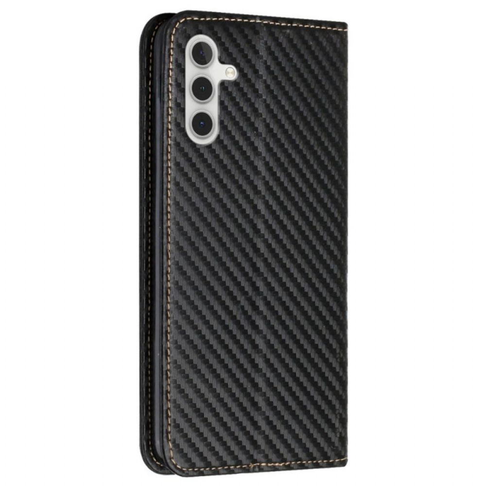 Folio-hoesje Samsung Galaxy S24 5g Telefoonhoesje Portemonnee Met Textuur