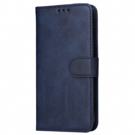 Leren Hoesje Voor Samsung Galaxy S24 5g Ledereffect Met Riem