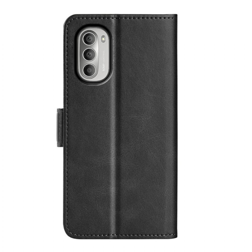 Folio-hoesje voor Moto G51 5G Flip Case Dubbele Klep