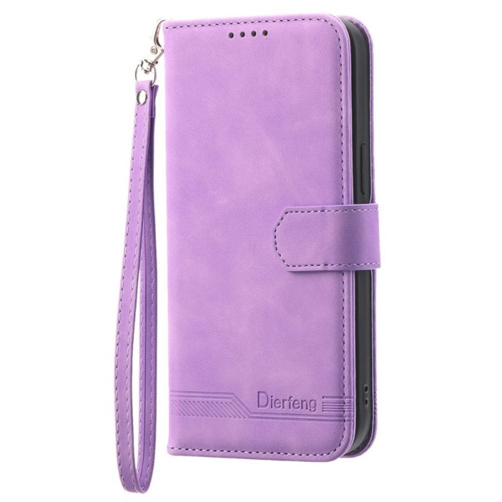 Flip Case Leren Samsung Galaxy Z Fold 6 Dierfeng