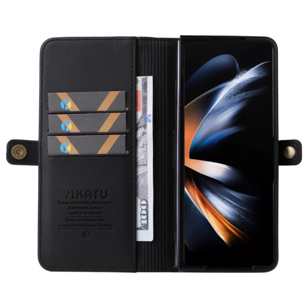 Folio-hoesje Samsung Galaxy Z Fold 6 Kunstleer Yikatu