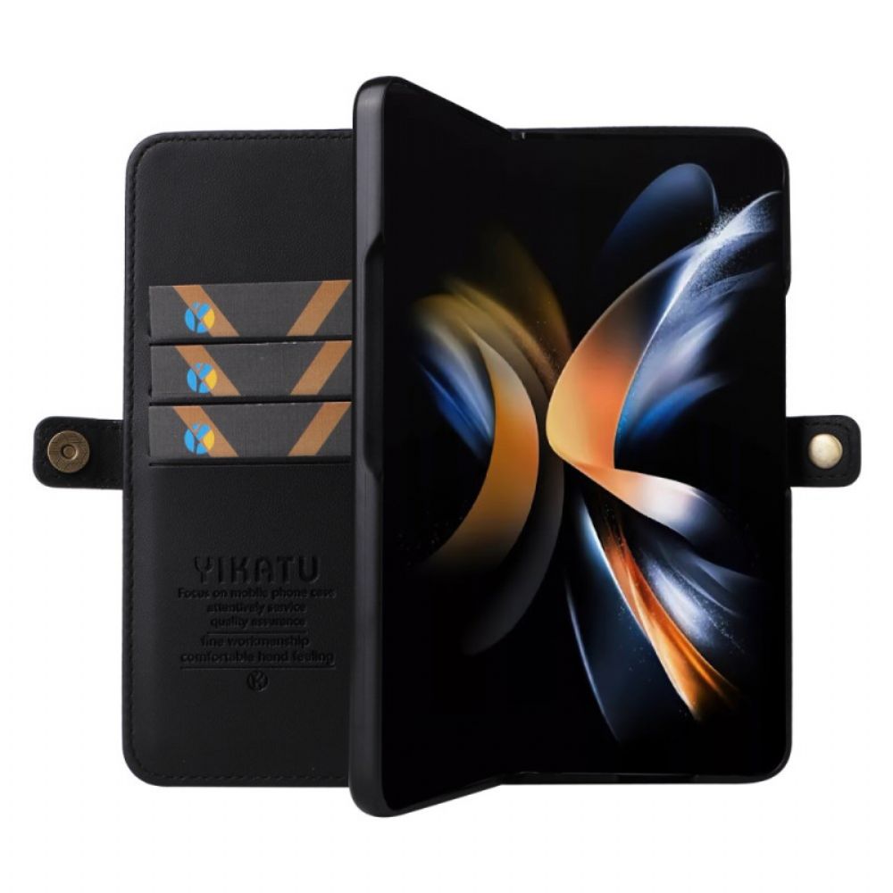 Folio-hoesje Samsung Galaxy Z Fold 6 Kunstleer Yikatu