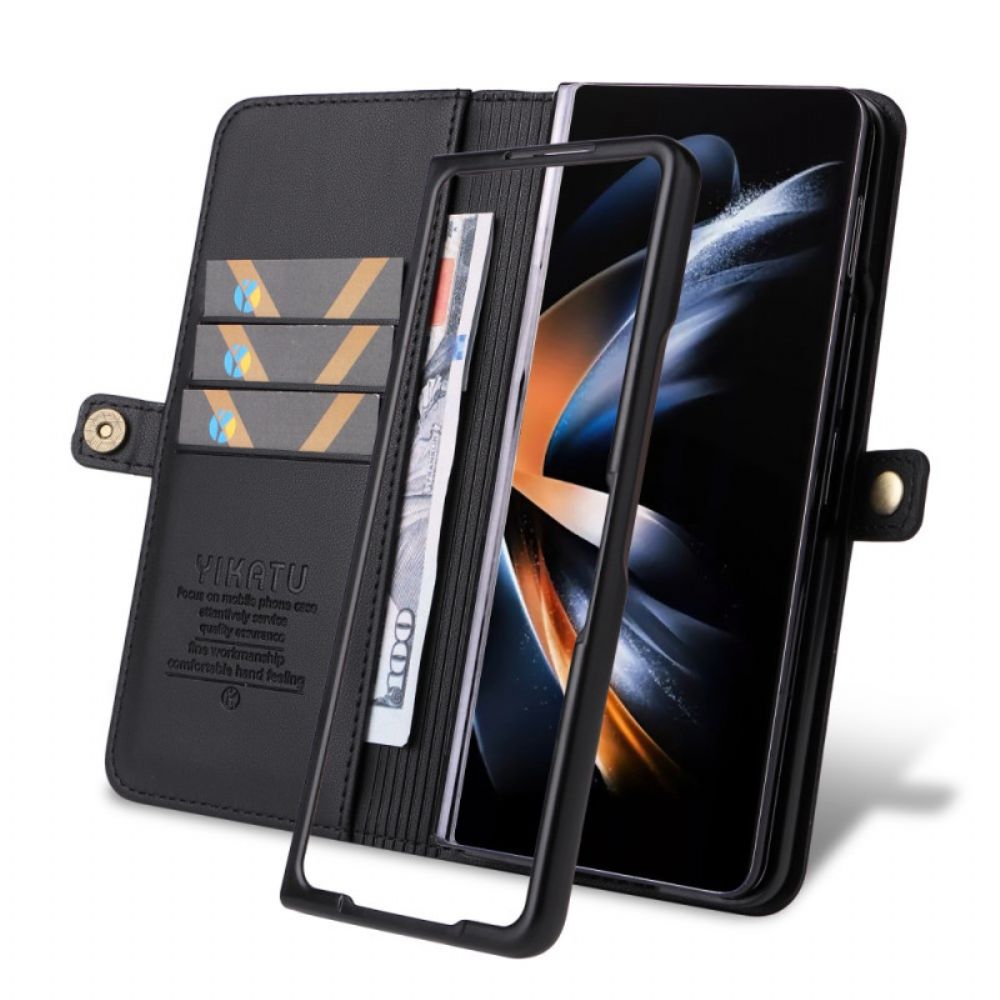 Folio-hoesje Samsung Galaxy Z Fold 6 Kunstleer Yikatu