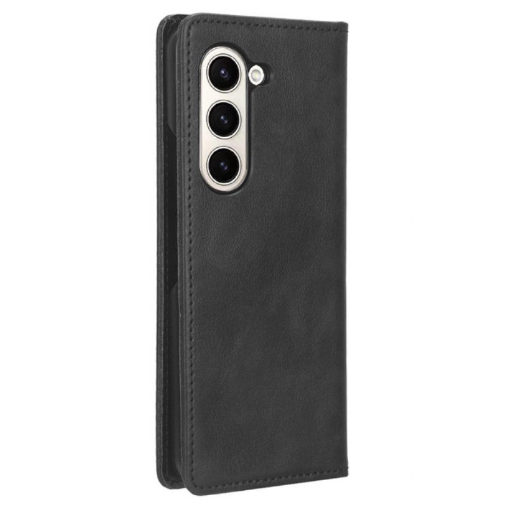 Folio-hoesje Samsung Galaxy Z Fold 6 Vintage Fries