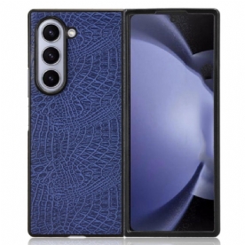 Hoesje Samsung Galaxy Z Fold 6 Ledereffect Bescherming Hoesje