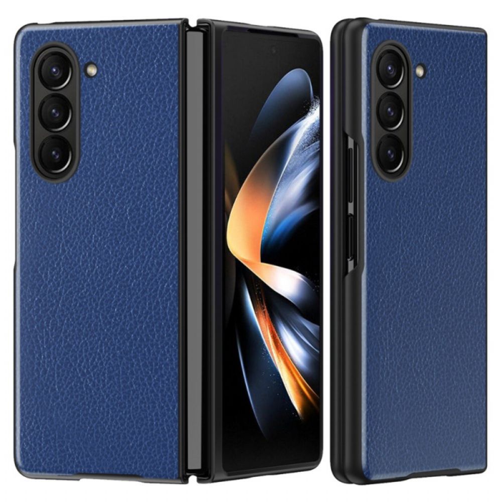 Hoesje Samsung Galaxy Z Fold 6 Litchi Kunstleer