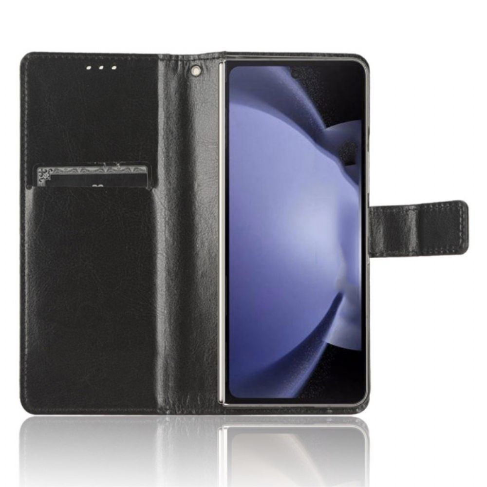 Leren Hoesje Samsung Galaxy Z Fold 6 Flitsend Kunstleer