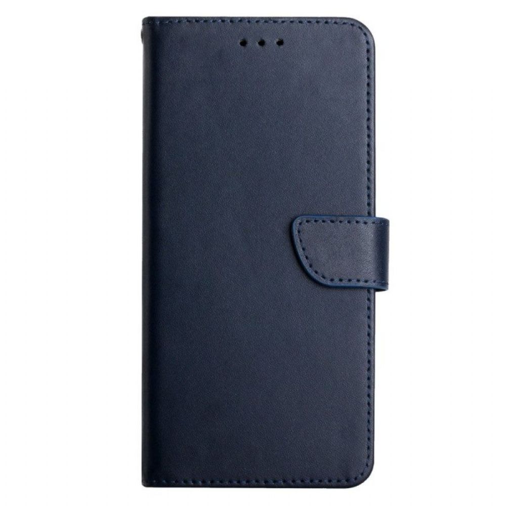 Folio-hoesje voor Xiaomi Redmi Note 12 Pro Echt Nappaleer