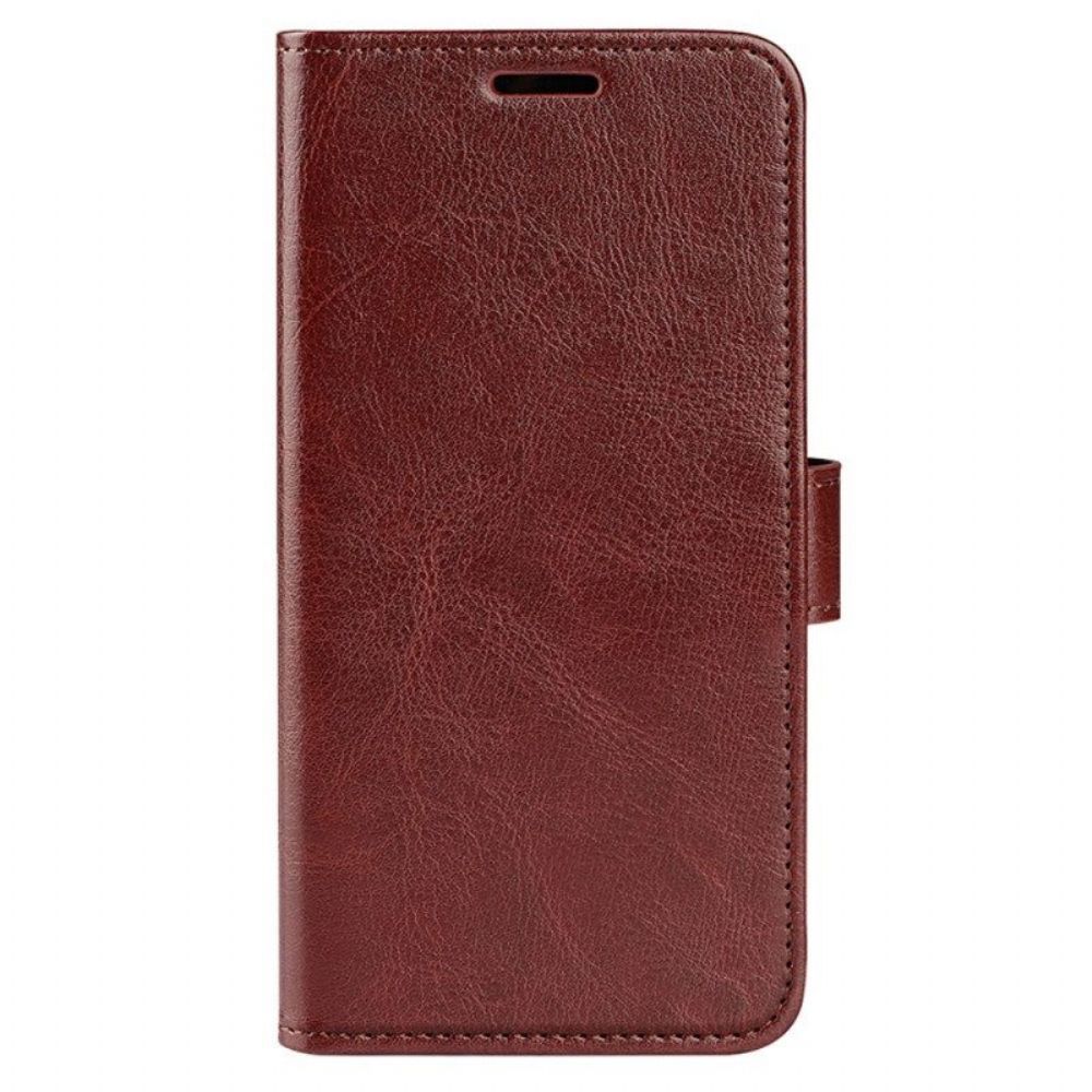 Folio-hoesje voor Samsung Galaxy S23 5G Vintage Leereffect