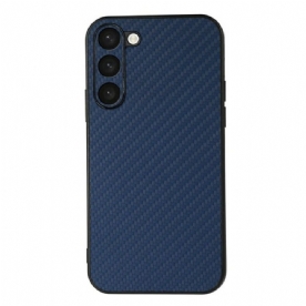 Hoesje voor Samsung Galaxy S23 5G Klassieke Koolstofvezel