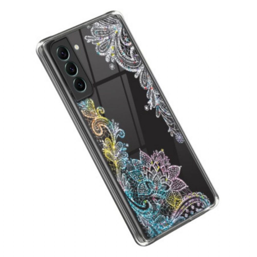 Hoesje voor Samsung Galaxy S23 5G Naadloze Kantmandala