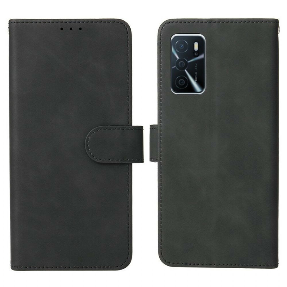 Flip Case voor Oppo A16 / A16s Skin-touch