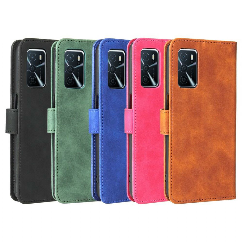 Flip Case voor Oppo A16 / A16s Skin-touch