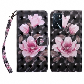 Folio-hoesje voor Oppo A16 / A16s Bloesem Bloemen