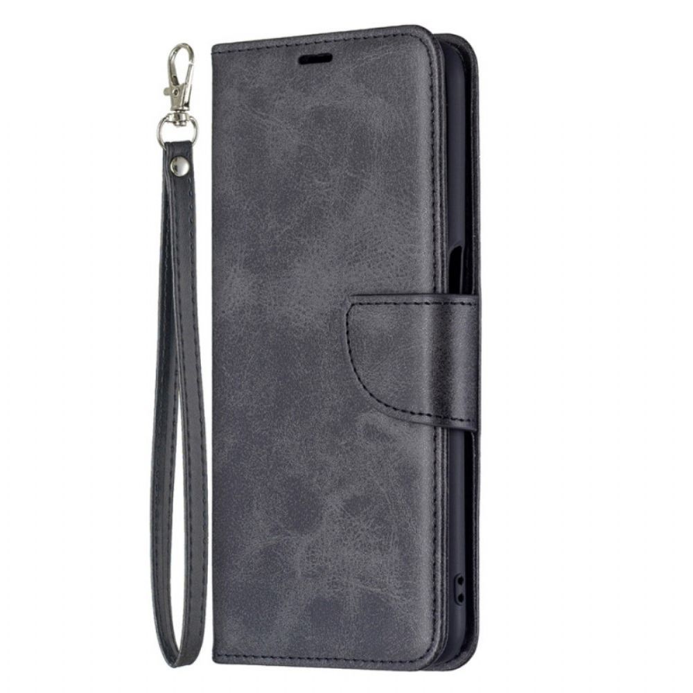 Folio-hoesje voor Oppo A16 / A16s Flip Case Gladde Schuine Klep