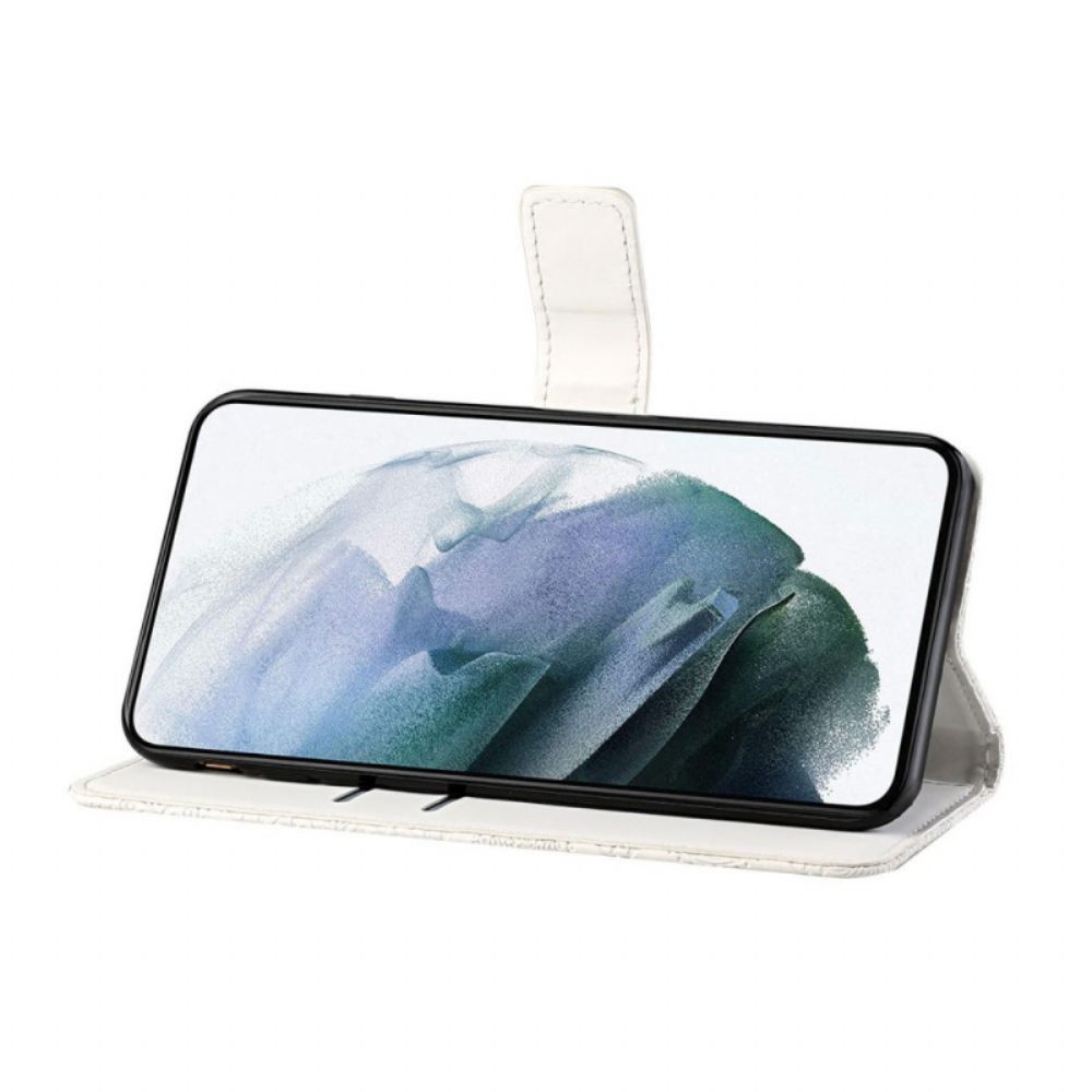 Folio-hoesje voor Oppo A16 / A16s Tapijtpatroon