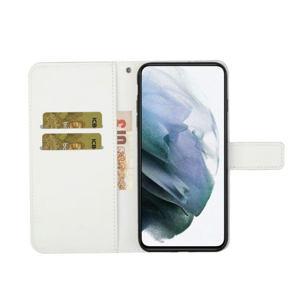 Folio-hoesje voor Oppo A16 / A16s Tapijtpatroon