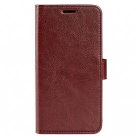 Folio-hoesje voor Samsung Galaxy S23 Ultra 5G Vintage Leereffect