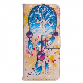 Folio-hoesje voor iPhone 14 Pro Max Aquarel Dromenvanger