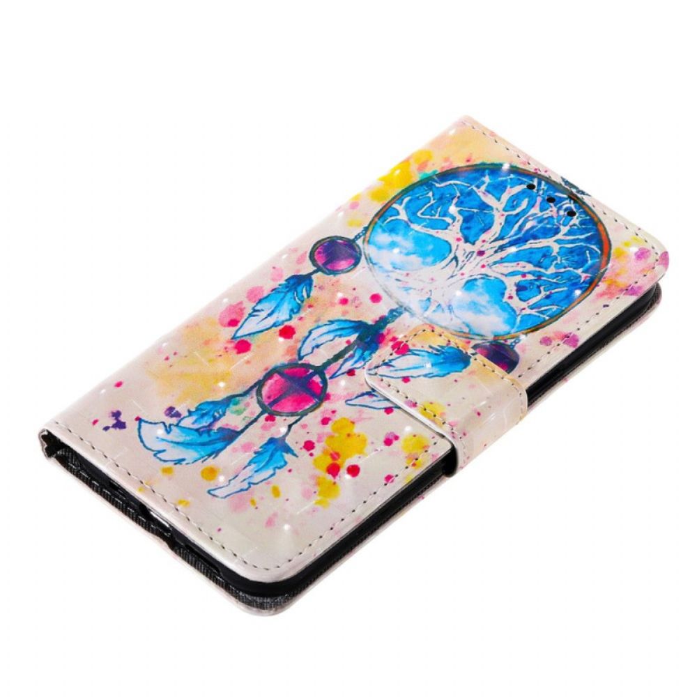 Folio-hoesje voor iPhone 14 Pro Max Aquarel Dromenvanger