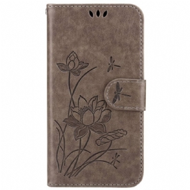 Folio-hoesje voor iPhone 14 Pro Max Vintage Groentestijl