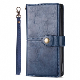 Folio-hoesje voor iPhone 14 Pro Max Vintage Multifunctioneel