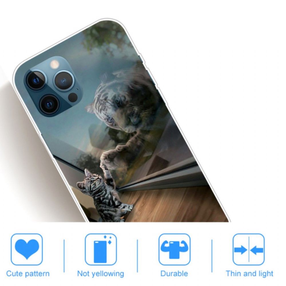 Hoesje voor iPhone 14 Pro Max Kattendroom