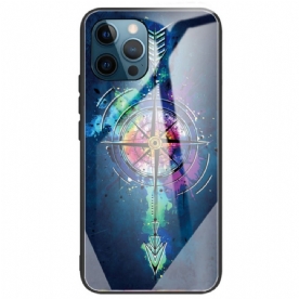 Hoesje voor iPhone 14 Pro Max Pijl Van Gehard Glas