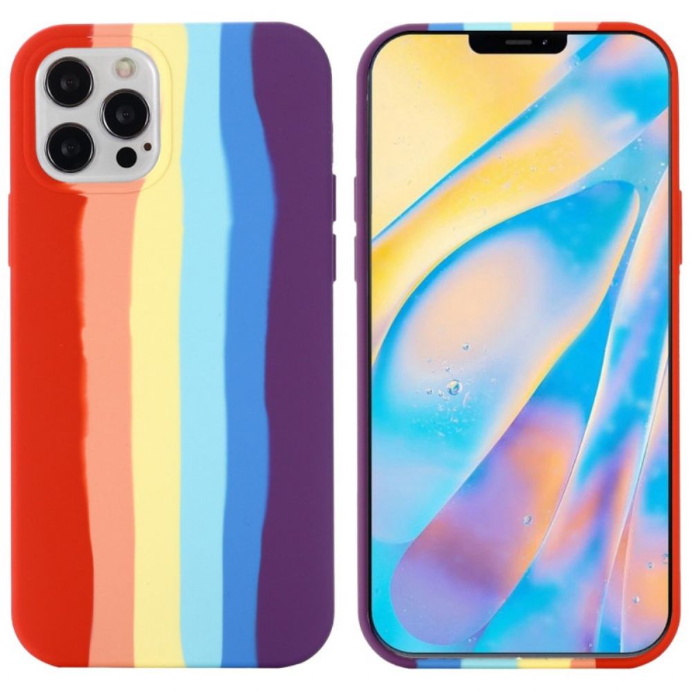 Hoesje voor iPhone 14 Pro Max Regenboog